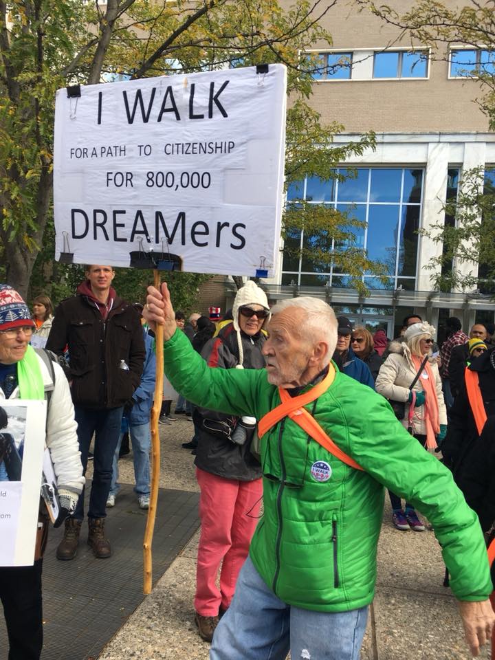 Walking for Dreamers and Immigrants