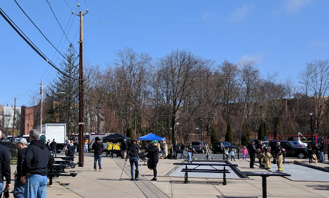 “Spark the Park” Clean-Up Held in Willow Street Park