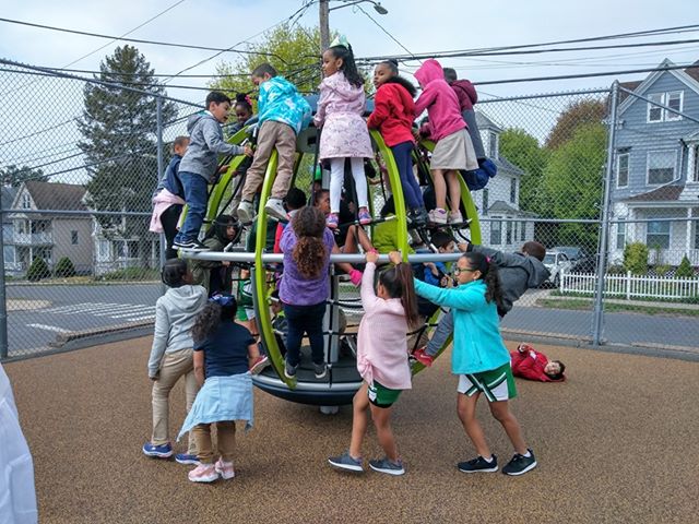 Northend School Playscape Dedicated