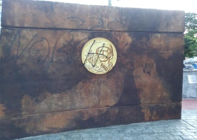 Borinqueneers Monument Vandalized