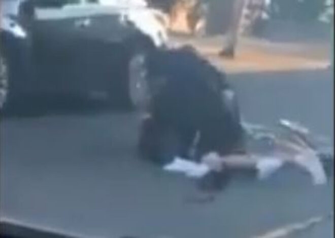 Video Appears to Show Officer Punching Person