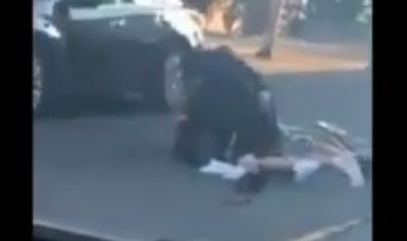 Video Appears to Show Officer Punching Person