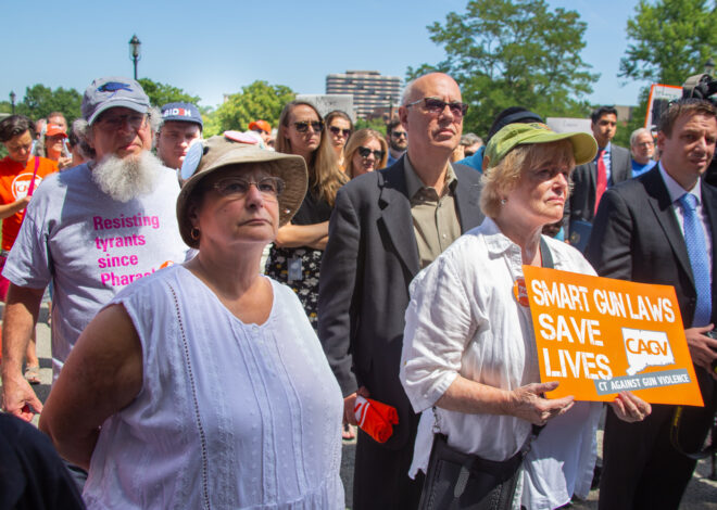 City Residents Join in Gun Control Rally