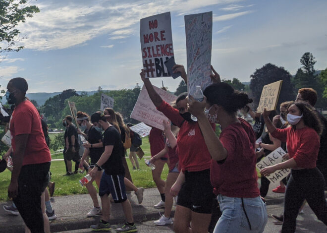 Protesters March for Peace, Love and Justice