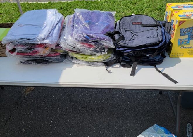 Event Provides Backpacks and School Supplies to Kids