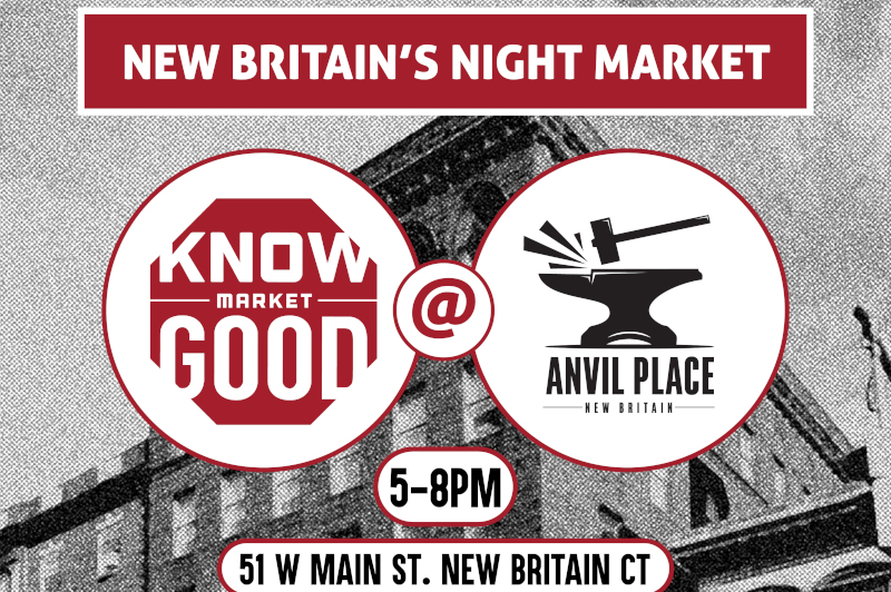 KNOW GOOD Holding Monthly Market at Anvil Place