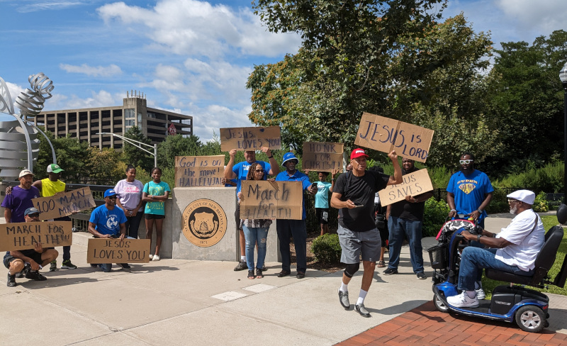 March and Service Fair Held by Black Ministerial Alliance