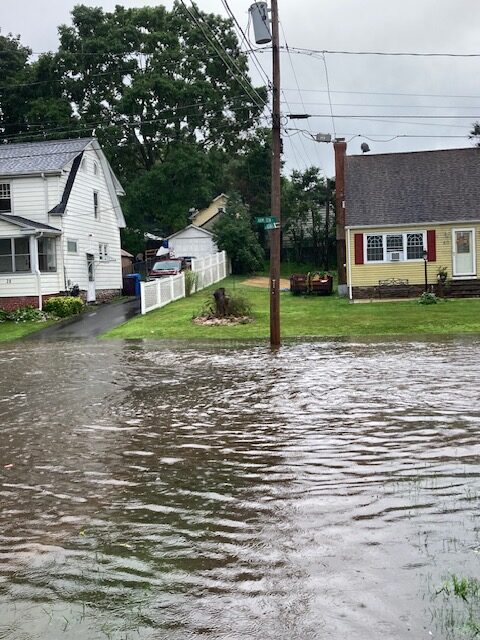 Neighborhood Near CCSU Hit By Flooding, Overflows Into Homes Multiple Times Since July