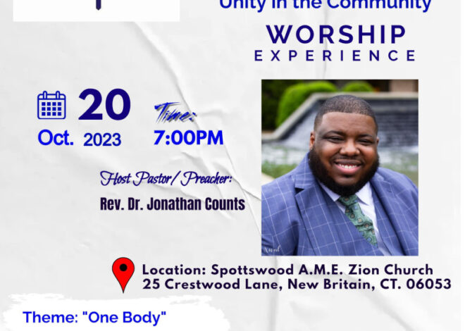 Black Ministerial Alliance Hosting Unity in the Community Worship Experience