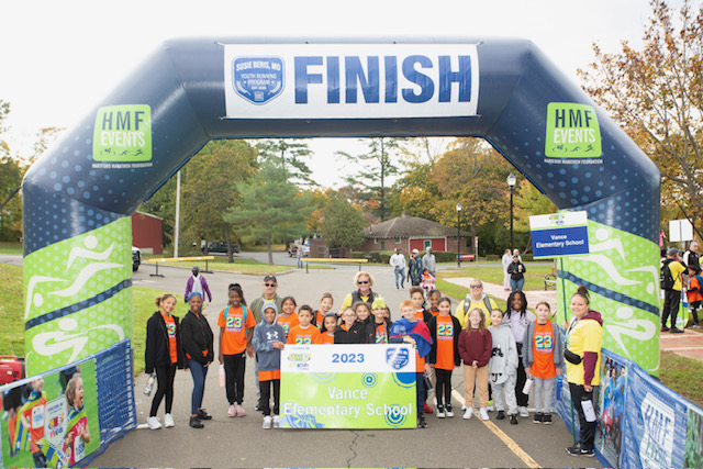 170 New Britain Children Participate in Hartford Marathon Foundation’s FitKids in School Medal Day