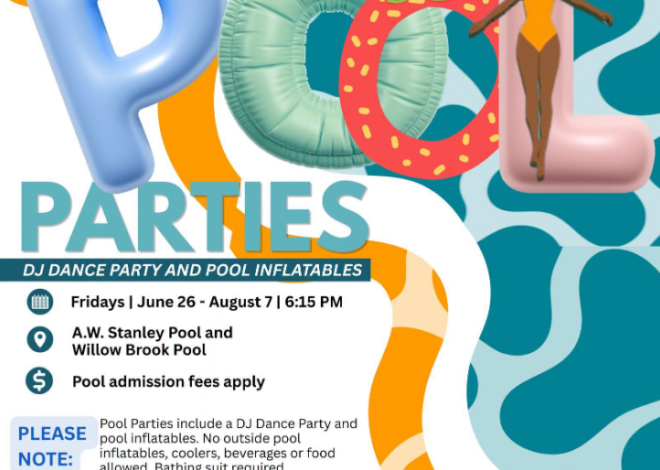 Mayor Bobby Sanchez (D) and New Britain Parks and Recreation Presenting Pool Parties at New Britain City Pools