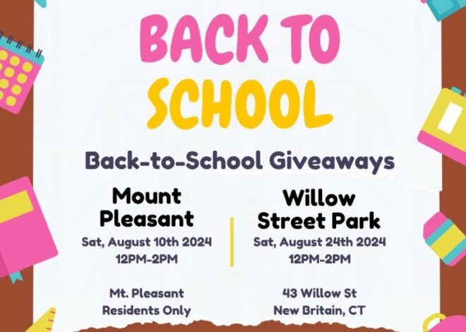 New Britain Racial Justice Coalition Hosting Annual Back-to-School Giveaway