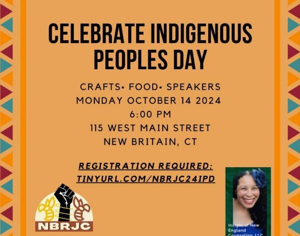 New Britain Racial Justice Coalition Hosting Indigenous Peoples’ Day Celebration