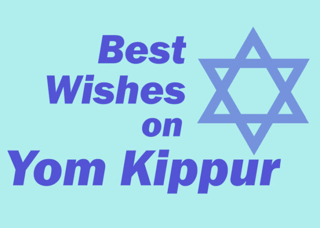 Best Wishes on Yom Kippur