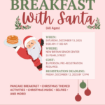 City Hosting “Breakfast with Santa” at the Senior Center