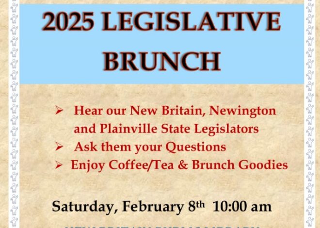 League of Women Voters Plans 2025 Legislative Brunch