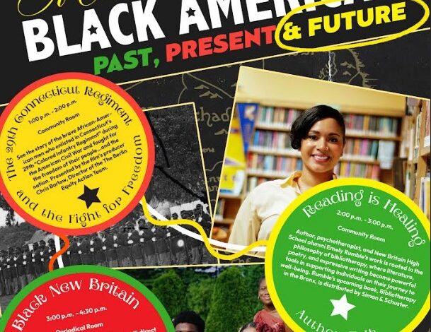 New Britain Public Library to Host A Celebration of Black America: Past, Present & Future