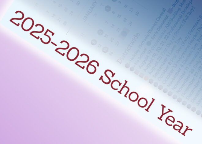 School System Publishes 2025-2026 School Calendar