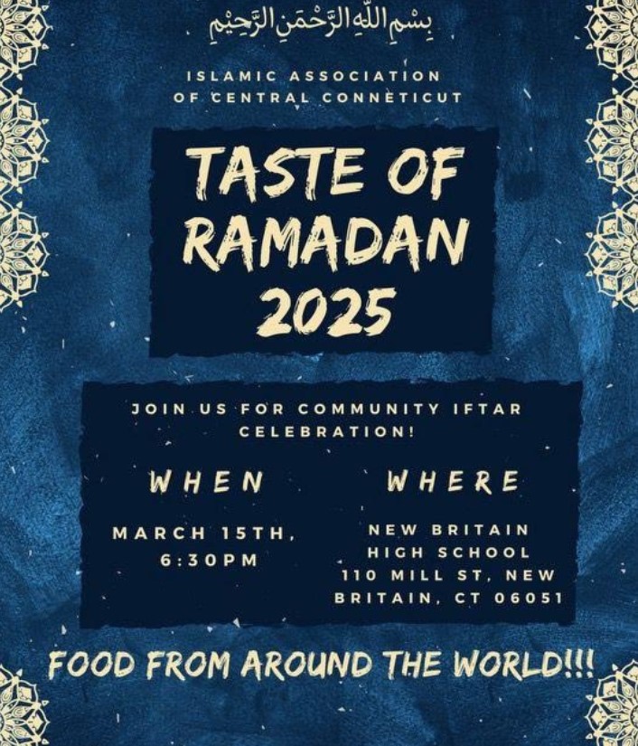 Taste of Ramadan 2025 to be Hosted by Islamic Association of Central Connecticut