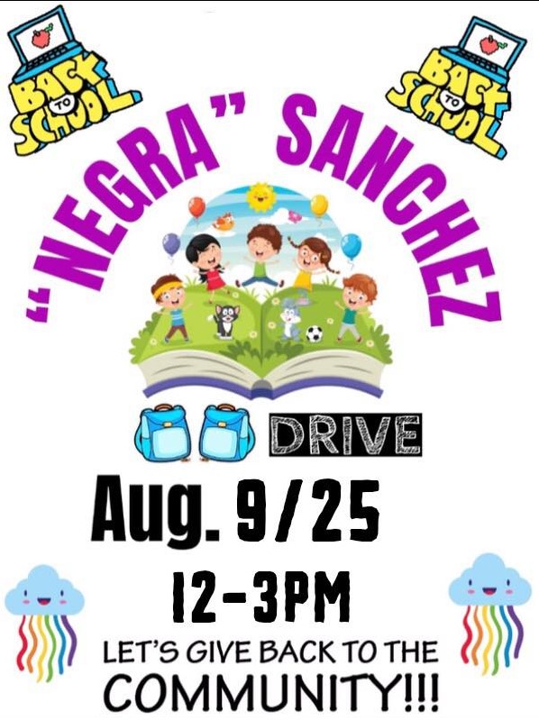 Ald Sanchez and Others Holding Back to School Events