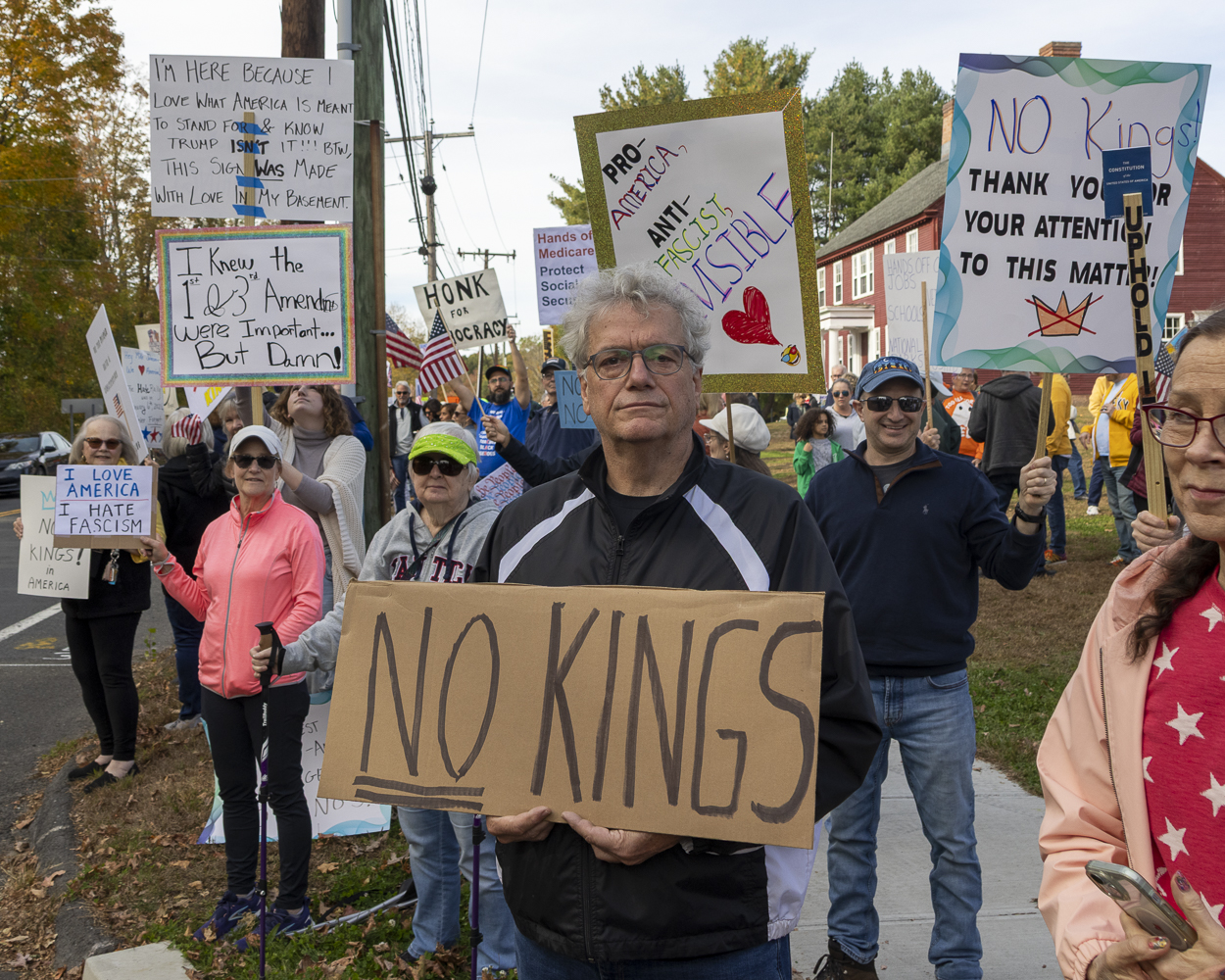 Area Residents Join Nationwide Protests Against the Fascism of Trump’s Republicans