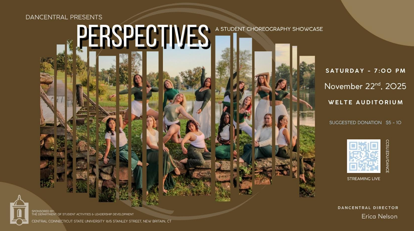 CCSU’s Dancentral Presenting “Perspectives” Student Choreography Showcase