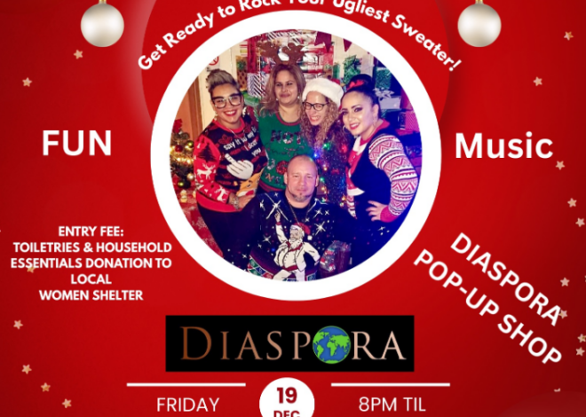 Diaspora Society Hosting Ugly Sweater Party