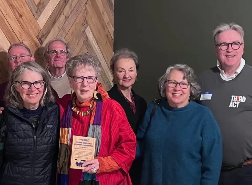 Rev Dr Crabtree, a Founder of Prudence Crandall Center, Honored With CCAG Award Named for Laddie Michalowski