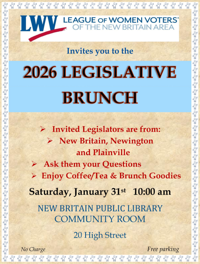 League of Women Voters Holding 2026 Annual Legislative Brunch