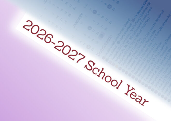 School System Publishes 2026-2027 School Calendar