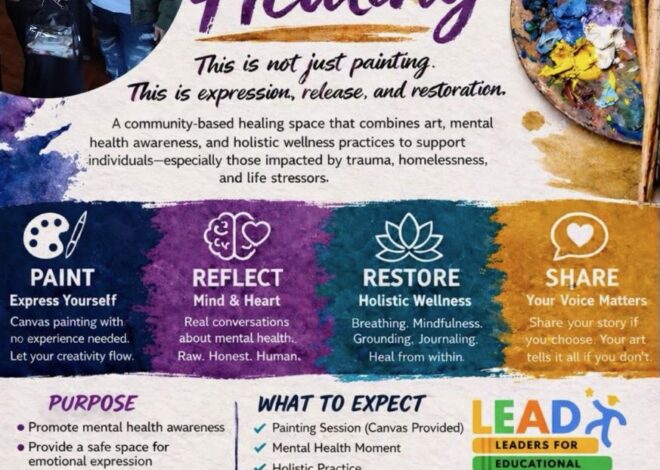 “Paint Your Healing” Wellness Class Planned