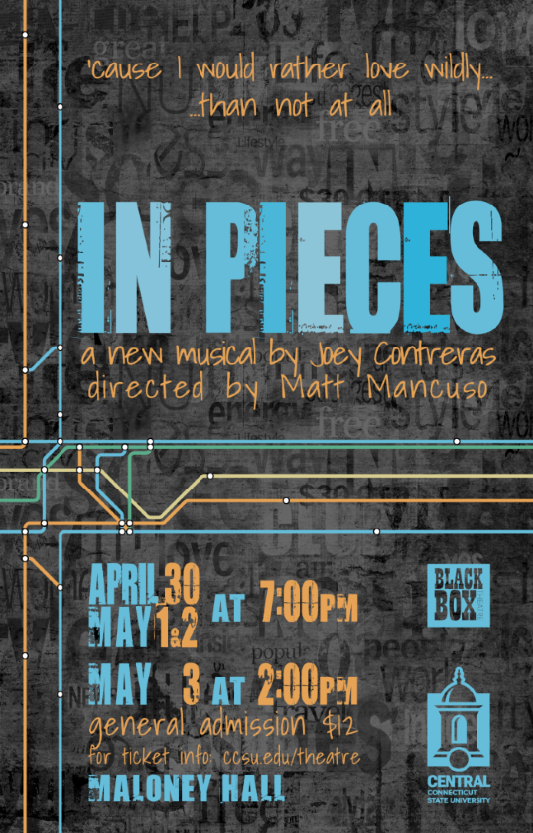 Central Connecticut State University’s Theatre Department Presenting “In Pieces”