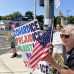 New Britain ‘Pop Up’ Rally Protests ICE Abuses, Killings in Maine and Texas