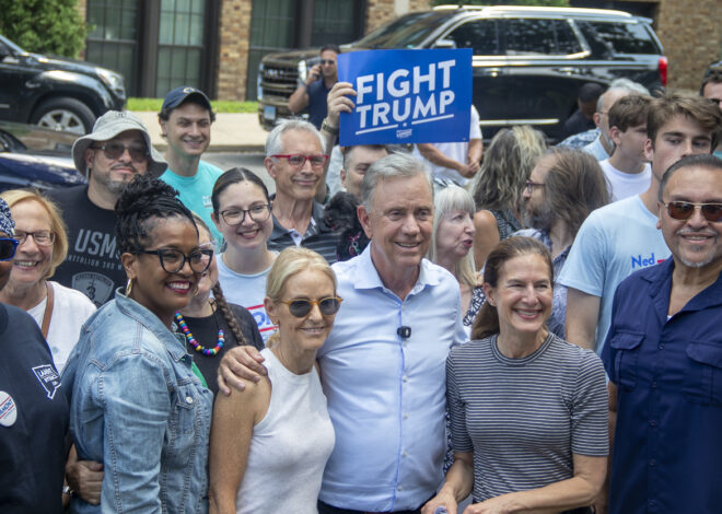 Lamont, Bysiewicz, Hayes, Sanchez and other Democrats Rally in New Britain Ahead of the Tuesday Primaries