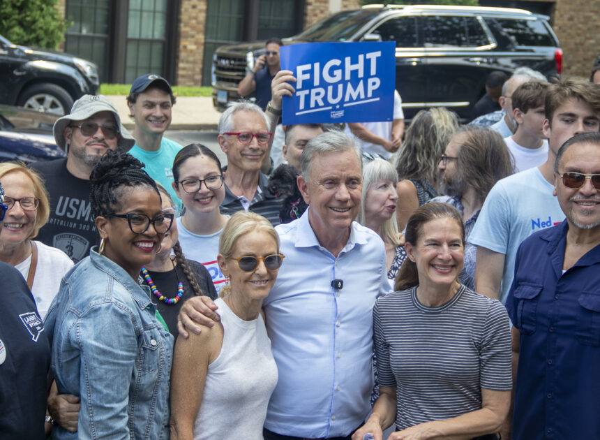 Lamont, Bysiewicz, Hayes, Sanchez and other Democrats Rally in New Britain Ahead of the Tuesday Primaries